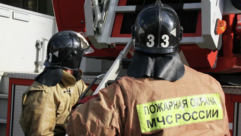 В Ростовской области произошёл пожар на рынке