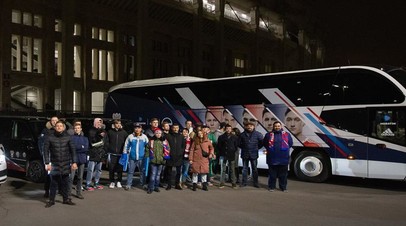 РФС организовал автопробег из Москвы в Санкт-Петербург в поддержку сборной России