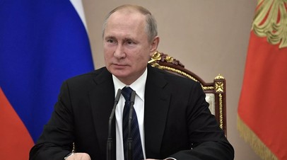 Путин рассказал о тревоге после введения первых санкций против России