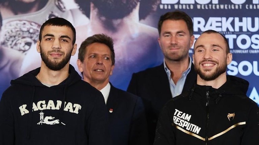 Беспутин победил Бутаева и стал чемпионом WBA в полусреднем весе