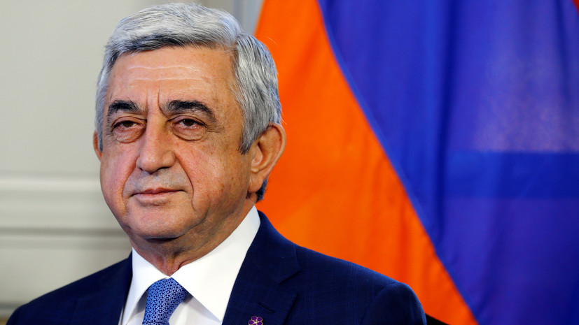 Экс-президенту Армении предъявили обвинение в хищении