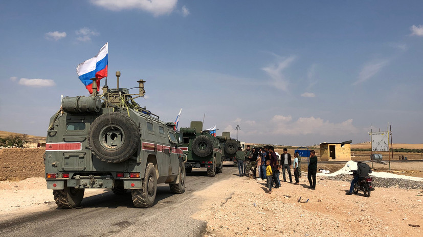 Российская военная полиция провела патрулирование в Хасеке и Алеппо