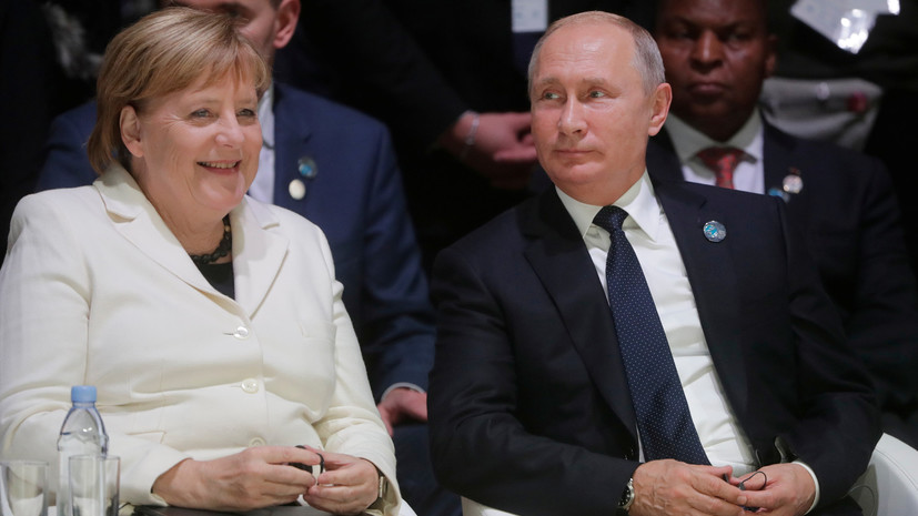 Меркель проведёт переговоры с Путиным на полях нормандского саммита