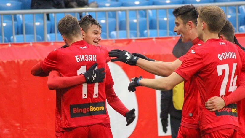 «Уфа» победила «Ахмат» в матче РПЛ