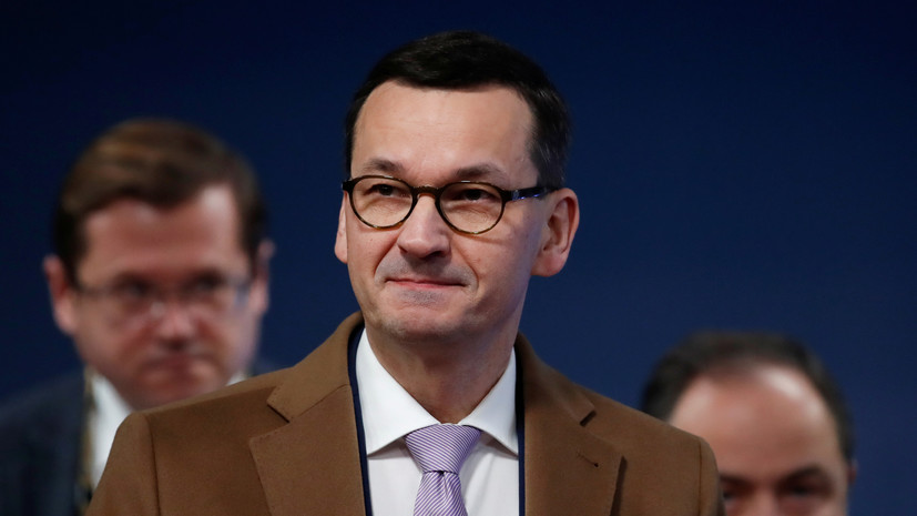 Премьер Польши прокомментировал пакт Молотова-Риббентропа