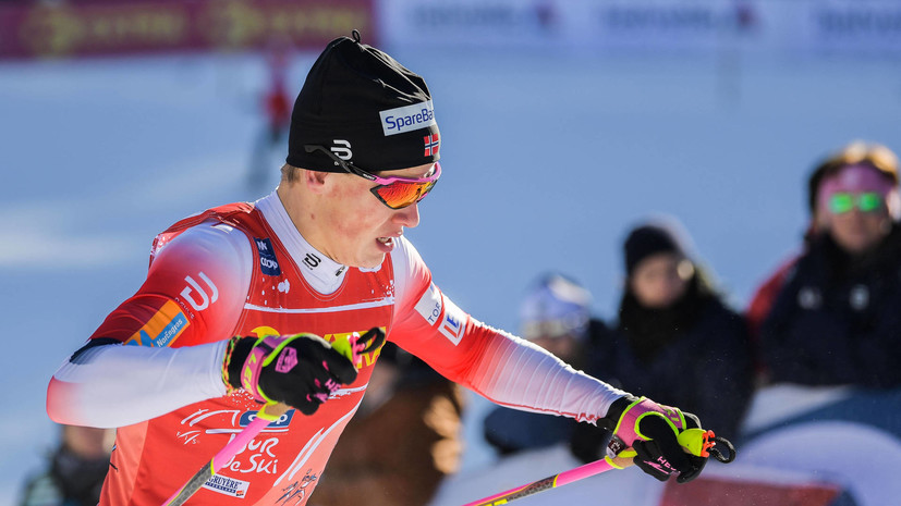 Губерниев отреагировал на победу Клебо в масс-старте на этапе «Тур же Ски» в Италии