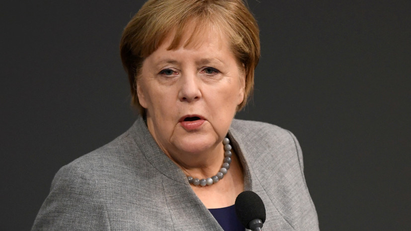 Меркель выразила соболезнования семьям погибших в Италии граждан ФРГ