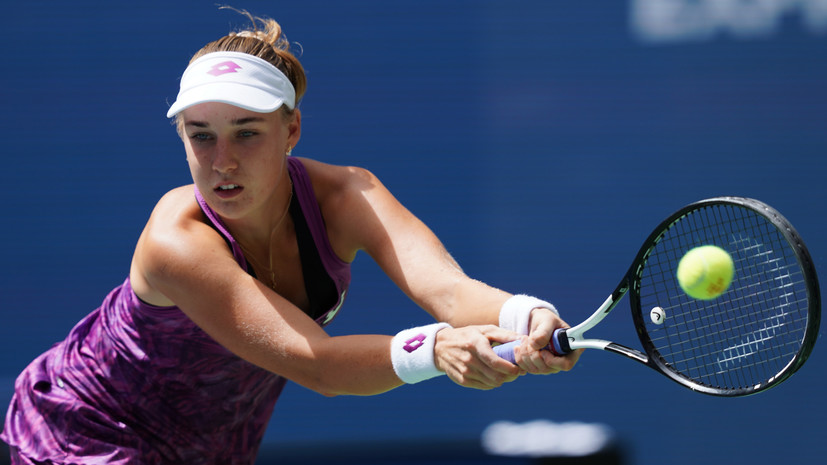 Блинкова победила Бенчич на старте турнира WTA в Шэньчжэне