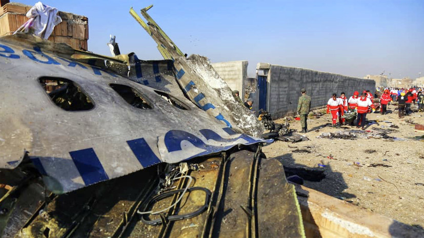 ФРГ предложила Киеву помощь в расследовании авиакатастрофы в Иране