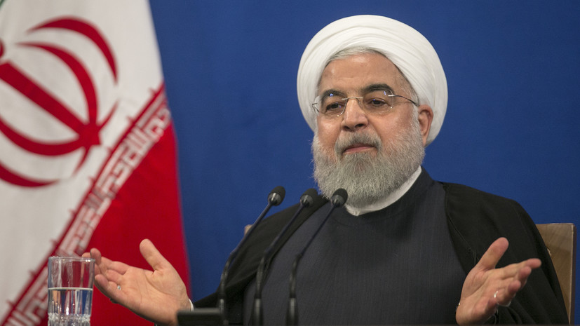 Рухани назвал чепухой заявления о желании Ирана получить ядерное оружие