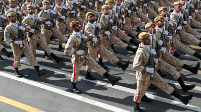 Военнослужащие армии Ирана
