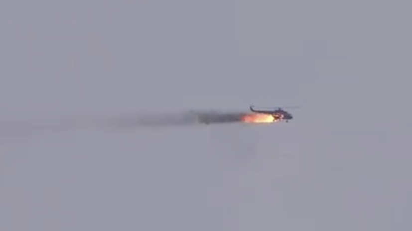 В Идлибе сбит вертолёт сирийской армии