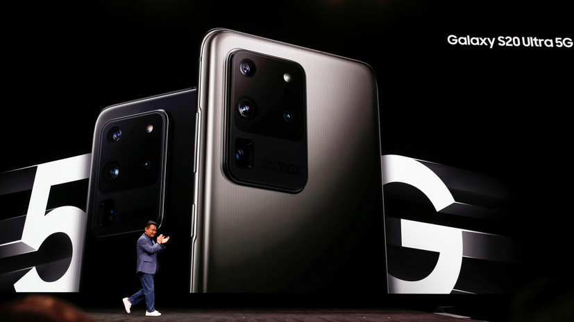 Samsung представила смартфон Galaxy S20 5G