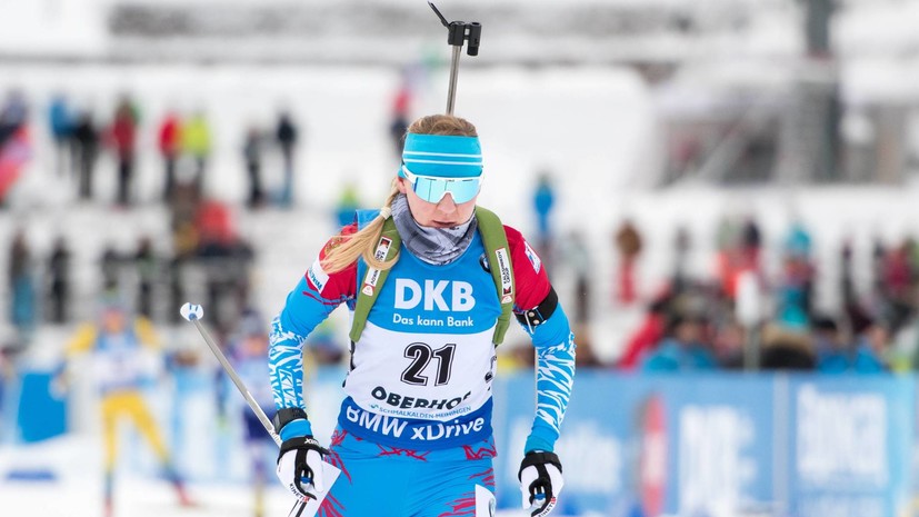 Павлова стала второй в пасьюте на этапе Кубка IBU в Мартелло