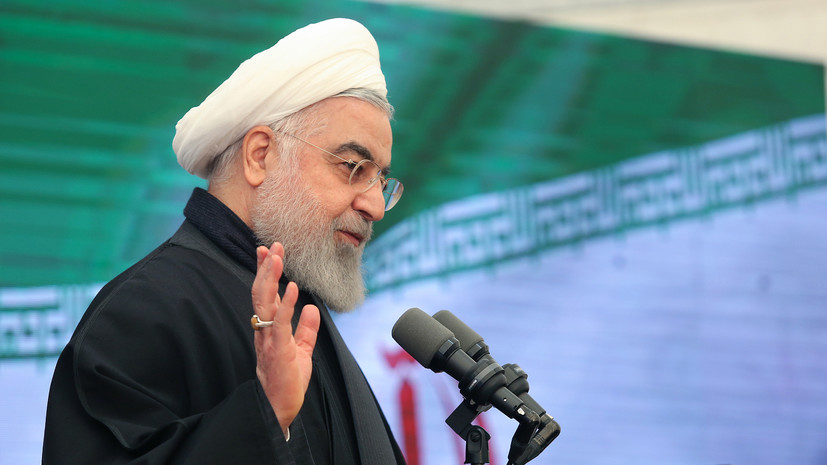 Рухани оценил отношения Ирана с Россией и Китаем