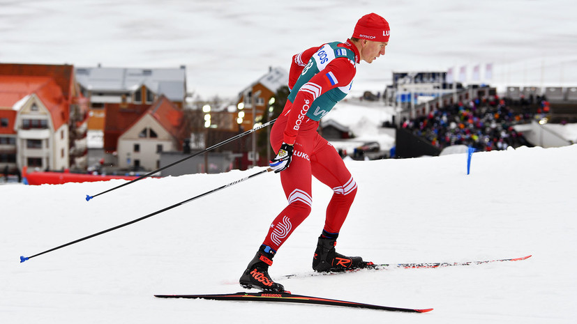 «Моё мнение — всё было честно»: что говорят в России о столкновении Большунова с норвежцем на этапе КМ по лыжным гонкам