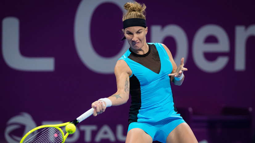 Кузнецова обыграла Бенчич и вышла в полуфинал турнира WTA в Дохе
