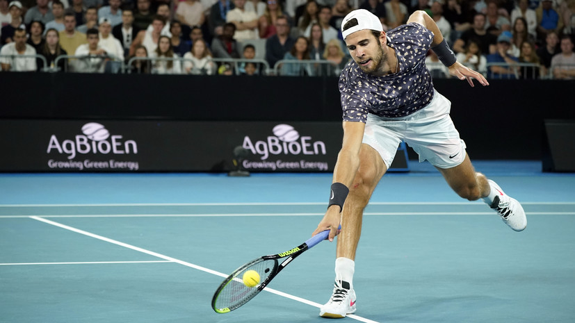 Хачанов проиграл Джоковичу в четвертьфинале турнира ATP в Дубае