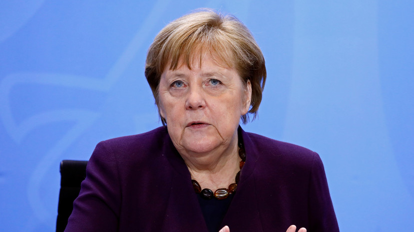 Меркель назвала коронавирус крупнейшим вызовом со времён конца войны