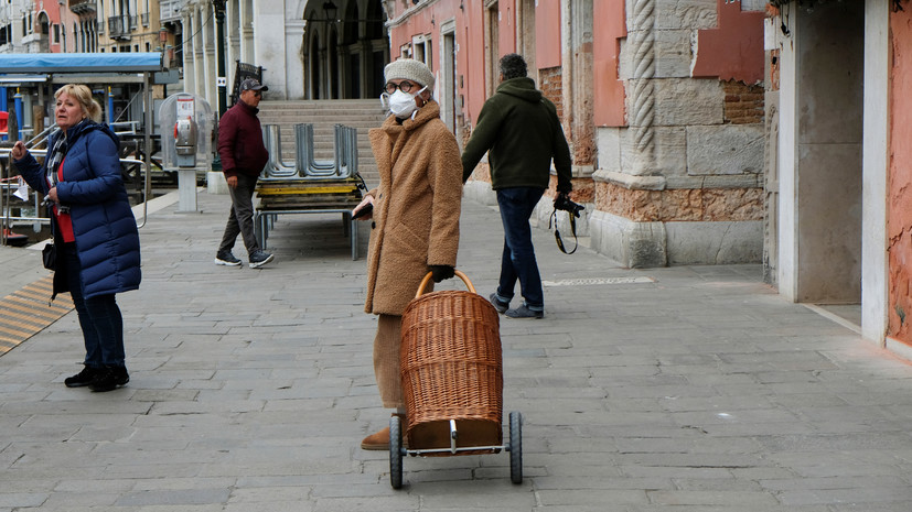 В Италии за сутки 627 человек скончались от коронавируса