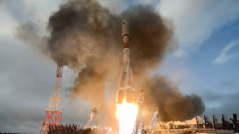 Ракета «Союз-2.1б» с 34 британскими спутниками стартовала с Байконура