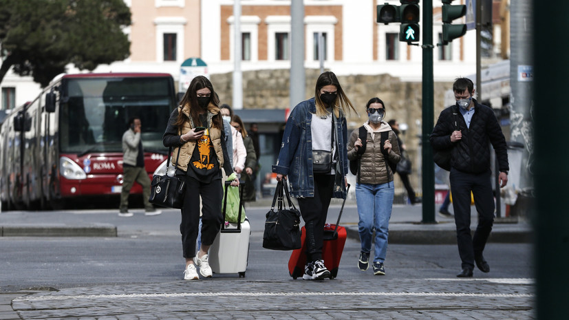 В Италии за сутки от коронавируса скончались 793 человека
