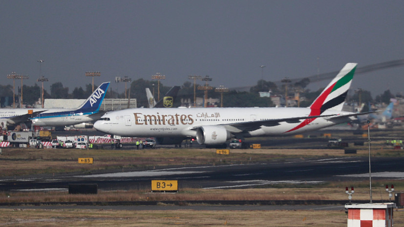 Авиакомпания Emirates приостанавливает все пассажирские рейсы