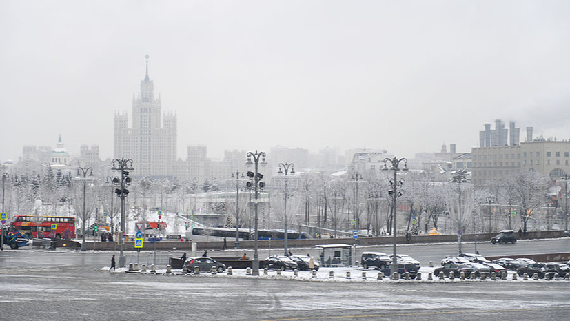 Погода в москве зимой