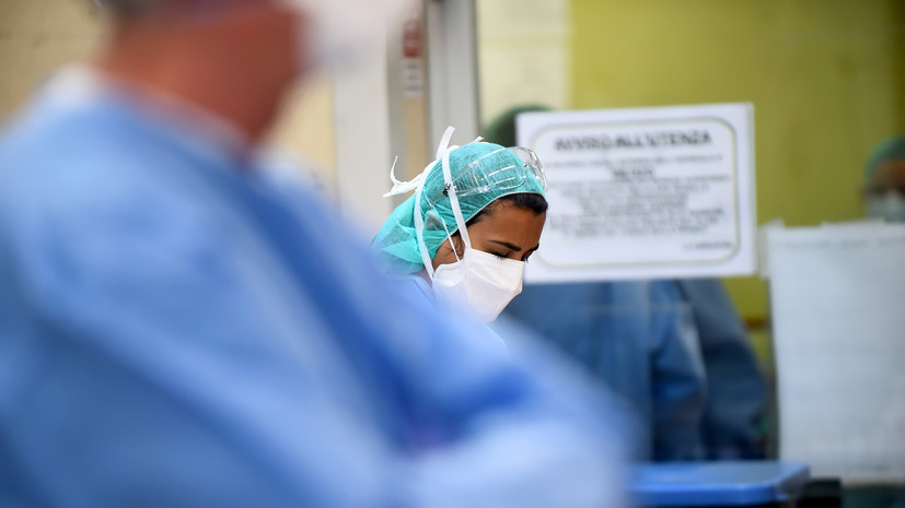 Число жертв коронавируса в Италии за сутки выросло на 525