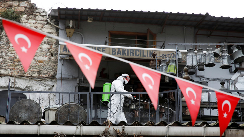 За сутки в Турции выявили более 3000 заражённых коронавирусом
