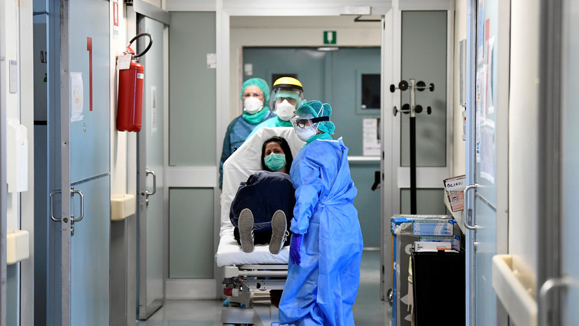Число жертв коронавируса в Италии за сутки выросло на 542