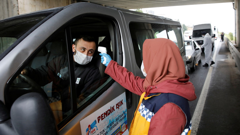 В Турции за сутки выявлено более 5000 заражённых коронавирусом