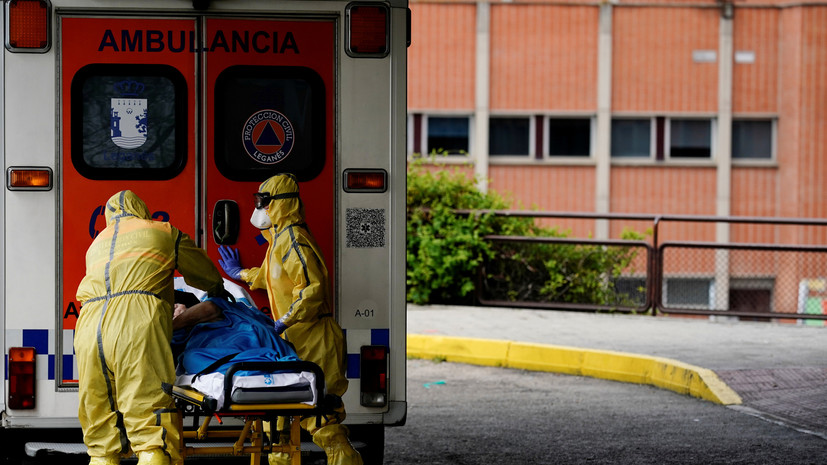 В Испании за сутки умерли более 500 пациентов с коронавирусом