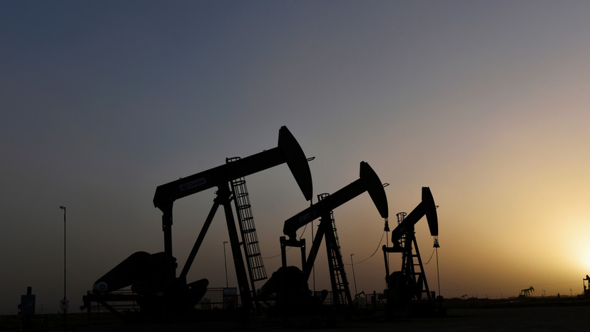 Цена нефти марки WTI снизилась до доллара за баррель