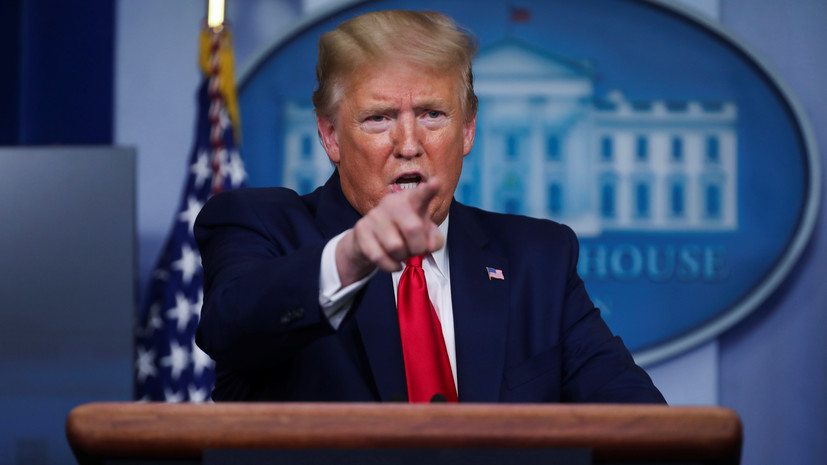 Трамп приказал уничтожать преследующие суда США иранские корабли