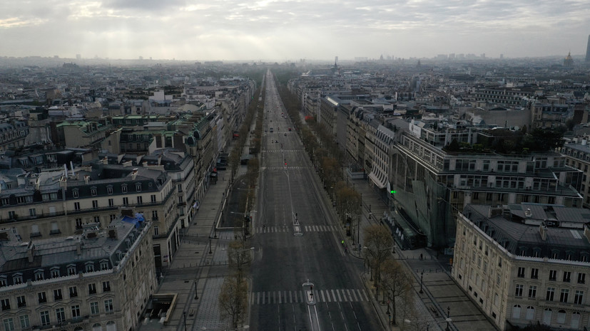 Во Франции снимут ограничения на передвижение по улицам с 11 мая