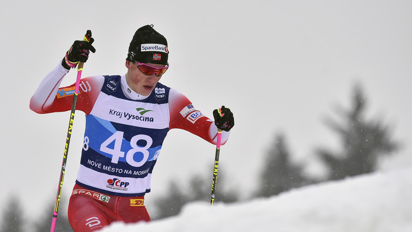 Олимпийский чемпион по лыжным гонкам Клебо получил травму пальца, играя в баскетбол