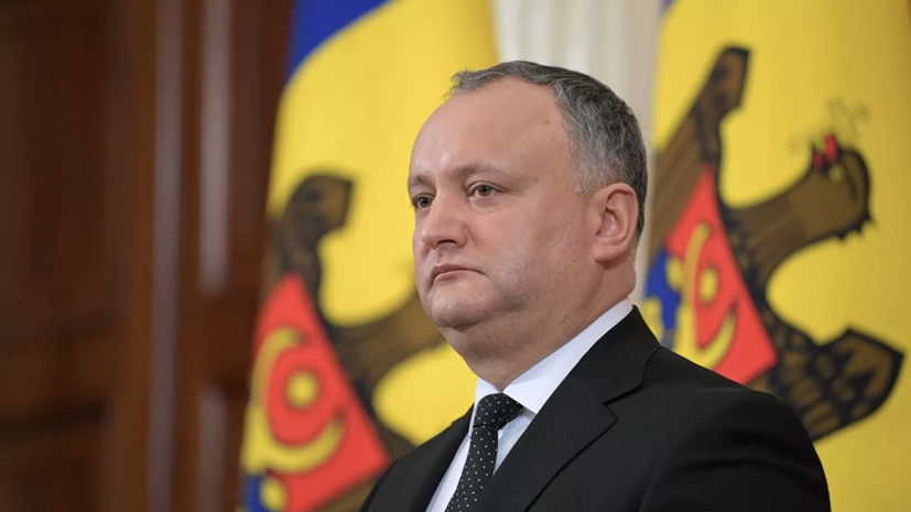 Додон поблагодарил Россию за помощь Молдавии в борьбе с пандемией