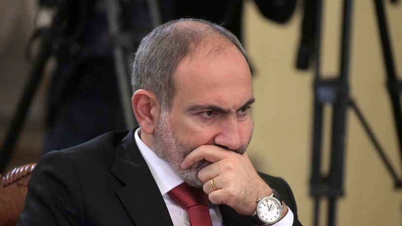 У премьера Армении Пашиняна выявлен коронавирус