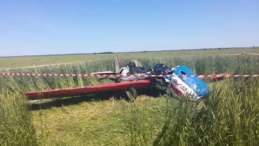 Разбившимся под Самарой самолётом управлял курсант