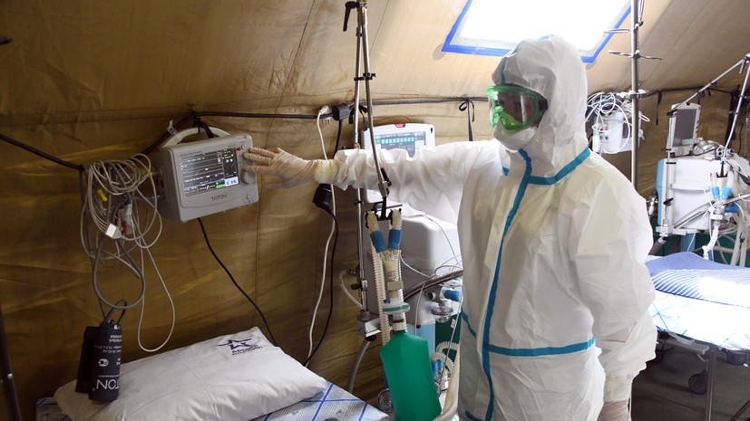 В мобильном госпитале в Чите лечатся 30 человек с коронавирусом