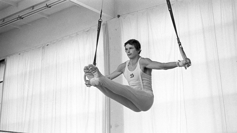 Не сходя с пьедестала: 40 лет назад гимнаст Дитятин первым в истории завоевал восемь медалей на одной Олимпиаде