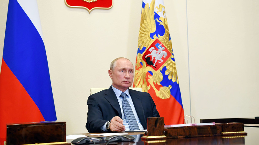 «Могли опереться на свой тыл»: Путин заявил о достойном ответе России на угрозу эпидемии COVID-19