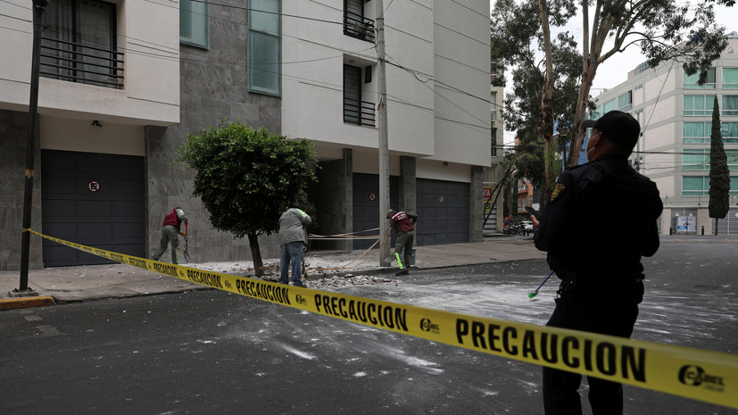 Один человек погиб в результате  землетрясения на юге Мексики