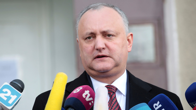 Додон заявил о стабилизации ситуации с наводнением в Молдавии