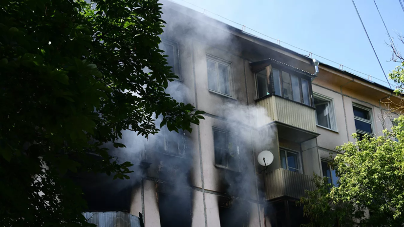 В «Мосгазе» прокомментировали пожар в жилом доме в Москве