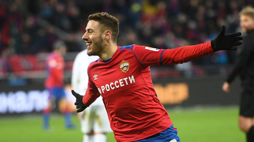 ЦСКА забил первый мяч после возобновления сезона