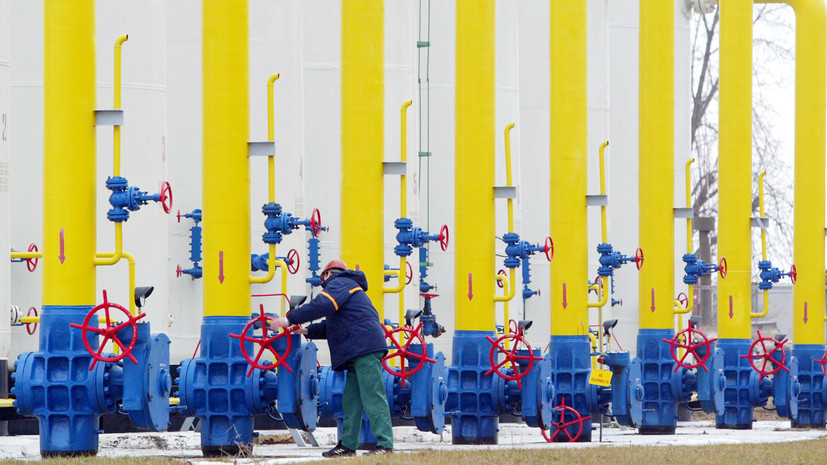 Украина увеличила импорт газа из ЕС на 24%