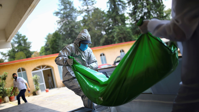 Число случаев инфицирования коронавирусом в Мексике превысило 231 тысячу
