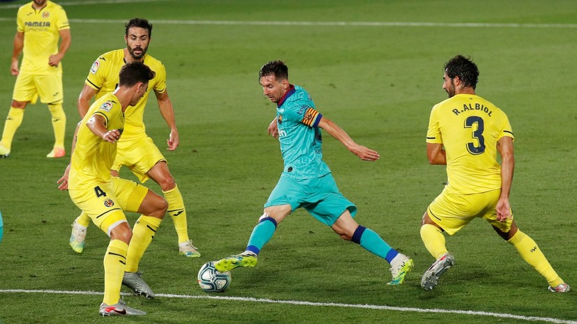 «Барселона» обыграла «Вильярреал» в 34-м туре Примеры